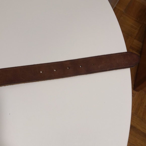 Genuine Leather Brown Belt 39in - Picture 6 of 7
